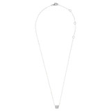 Oroton Phoebe Necklace in Silver/Crystal and Brass Base With Rhodium Plating for Women