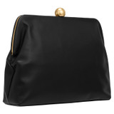 Back product shot of the Oroton Nova Day Bag in Black and Smooth Leather for Women