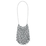 Oroton Vera Luxe Bead Bag in Silver and Nickel Base Metal With Precious Metal Plating for Women