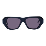 Front product shot of the Oroton Quade Sunglasses in Black and Acetate for Women