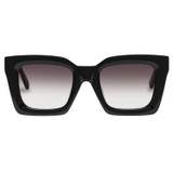 Front product shot of the Oroton Reese Sunglasses in Black and Acetate for Women