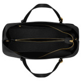 Internal product shot of the Oroton Margot Baby Bag & Mat in Black and Pebble Leather for Women