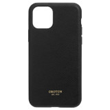 Oroton Muse Case For iPhone 11 Pro in Black and Saffiano Leather for Women