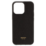 Oroton Muse Case For iPhone 13 Pro in Black and Saffiano Leather for Women