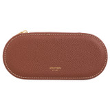 Oroton Margot Medium Jewellery Case in Whiskey and Pebble Leather for Women