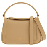 Oroton Reed Small Day Bag in Cinnamon and Pebble Leather for Women