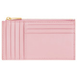 Oroton Ric Rac 8 Credit Card Mini Pouch Wallet in Tulip Pink and Smooth Leather for Women