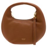 Front product shot of the Oroton Tulip Mini Day Bag in Milk Chocolate and Pebble Leather for Women