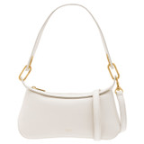 Front product shot of the Oroton North Baguette in Clotted Cream and Smooth Leather for Women