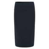 Front product shot of the Oroton Milano Knit Pencil Skirt in North Sea and 83% Viscose 17 % Polyester for Women