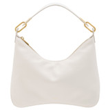Front product shot of the Oroton North Hobo in Porcelain and Smooth Leather for Women