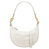 Front product shot of the Oroton Florence Small Shoulder Bag in Clotted Cream and Smooth leather for Women