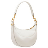 Back product shot of the Oroton Florence Small Shoulder Bag in Clotted Cream and Smooth leather for Women