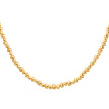 Front product shot of the Oroton Sierra Necklace in Gold and  for Women