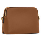 Back product shot of the Oroton Iris Double Zip Crossbody in Cinnamon and  for Women