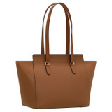 Back product shot of the Oroton Iris Medium Day Bag in Cinnamon and Pebble Leather for Women