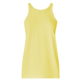 Front product shot of the Oroton Jersey Tank in Lemon Zest and 100% Cotton for Women