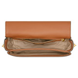 Internal product shot of the Oroton Tate Medium Day Bag in Brandy and Pebble Leather for Women