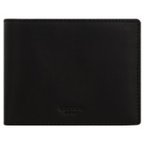 Front product shot of the Oroton Jessie 12 Credit Card Wallet in Black and Veg Tanned Leather for Men