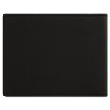 Back product shot of the Oroton Jessie 8 Credit Card Wallet in Black and Veg Tanned Leather for Men