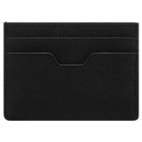 Back product shot of the Oroton Porter Saffiano Credit Card Sleeve in Black and Saffiano leather for Men