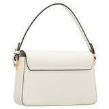 Back product shot of the Oroton Astrid Crossbody in Cream and Pebble leather for Women