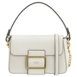 Front product shot of the Oroton Astrid Crossbody in Cream and Pebble leather for Women