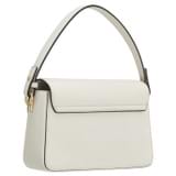 Back product shot of the Oroton Astrid Crossbody in Cream and Pebble leather for Women