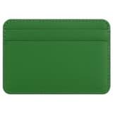 Back product shot of the Oroton Oro Credit Card Sleeve in Jewel Green and Smooth leather for Women