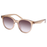 Front product shot of the Oroton Raleigh Sunglasses in Tan and Acetate for Women