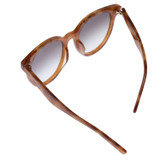 Front product shot of the Oroton Raleigh Sunglasses in Maple Tort and Acetate for Women