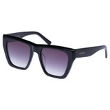 Front product shot of the Oroton Cullen Sunglasses in Black and Acetate for Women