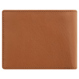 Back product shot of the Oroton Jessie 8 Credit Card Wallet in Caramel and Veg tanned leather for Men
