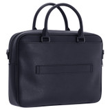 Back product shot of the Oroton Porter Saffiano 15" Griptop in Dark Navy and Saffiano leather for Men