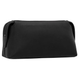 Back product shot of the Oroton Porter Saffiano Toiletry Bag in Black and Saffiano leather for Men