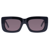 Front product shot of the Oroton Alice Sunglasses in Black and Acetate for Women