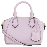 Front product shot of the Oroton Inez Tiny Day Bag in Lilac and Saffiano Leather for Women