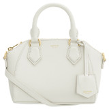 Front product shot of the Oroton Inez Tiny Day Bag in Cream and Saffiano Leather for Women