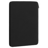 Back product shot of the Oroton Porter Pebble A4 Folio in Black and Pebble Leather for Men