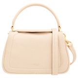 Front product shot of the Oroton Reed Small Day Bag in Sorbet and Pebble leather for Women