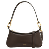 Front product shot of the Oroton North Baguette in Bear Brown and Smooth leather for Women