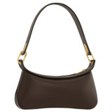 Back product shot of the Oroton North Baguette in Bear Brown and Smooth leather for Women
