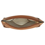 Internal product shot of the Oroton Quinn Hobo in Amber and Smooth leather for Women