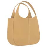 Back product shot of the Oroton Emilia Large Tote in Camel and Pebble leather for Women
