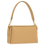 Back product shot of the Oroton Alice Crossbody in Camel and Pebble leather for Women