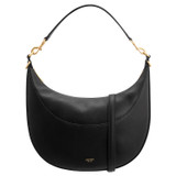 Front product shot of the Oroton Florence Medium Hobo in Black and Smooth leather for Women