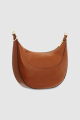 Back product shot of the Oroton Florence Medium Hobo in Cognac and Smooth leather for Women