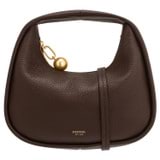 Front product shot of the Oroton Clara Mini Bag in Bear Brown and Pebble leather for Women
