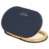 Front product shot of the Oroton Fife Mirror in French Navy and Smooth leather for Women