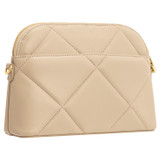 Back product shot of the Oroton Inez Quilted Slim Crossbody in Praline and Smooth Leather for Women